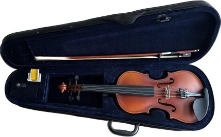 Keman, Naturel Mat 4/4, Hardwood, Kumaş Sert Ku (Keman, 4/4, Naturel Mat, Kutulu)