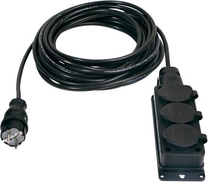 3LÜ SEYYAR UZATMA KABLOSU 10MT