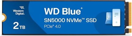 Digital Blue SN5000 NVMe SSD M.2 2280 2 TB (5.000 MB/sn'ye kadar okuma 4.000 MB/sn'ye kadar yazma) - WDS200T4B0E