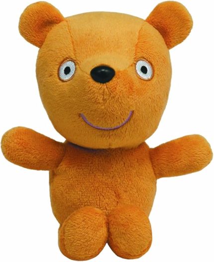 Ty 46178 Peppa Pig TY 46178-Peppa Baby Teddybär, Beanie Babies, 15 cm, braun