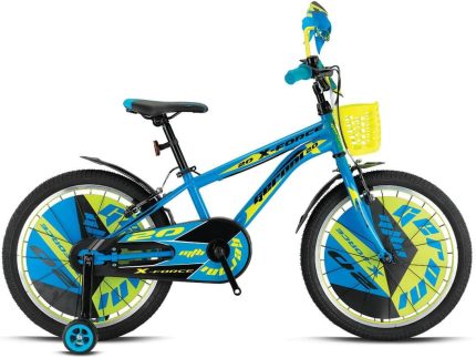 X-FORCE - 16" MTB - 10' - Vitessiz - V.B. - Siyah-Mavi/Neon Yeşil