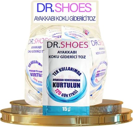 10 Adet Ayak Koku Giderici - Ayakkabı Koku Giderici Toz 120 Gün Etkili - DR.SHOES ile Ayak Kokusuna Elveda Deyin