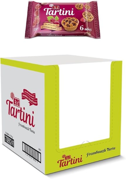 Tartini Frambuazlı Turta 114 g x 14 Adet
