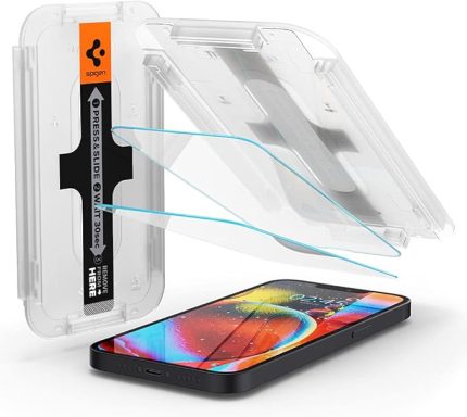 iPhone 13 mini Cam Ekran Koruyucu Kolay Kurulum GLAS.tR EZ Fit Slim HD (2 Adet) - AGL03396