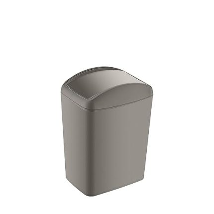 Soft Çöp Kutusu Döner Kapak 5 LT BEJ