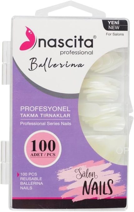 100'lü Kutulu Ballerina Takma Tırnak - 168