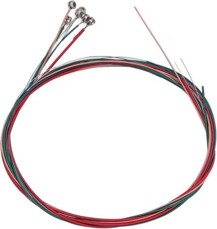 Elektro Gitar Teli, İyi Sıkıştırma Direnci ile Renkli Çelik Tel Değiştirme, Sahne Performansları, Kayıt, Günlük Uygulama için