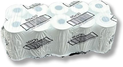 Pos Rulosu, Adisyon Rulosu, Termal Yazıcı Kağıdı, Bilgi Fişi 80 Mm X 30 Mt 10 Adet