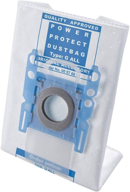 PowerProtect VZ41FGALL Elektrikli Süpürge Torbası (Type G, VS01 hariç) 4 adet Beyaz VZ41FGALL