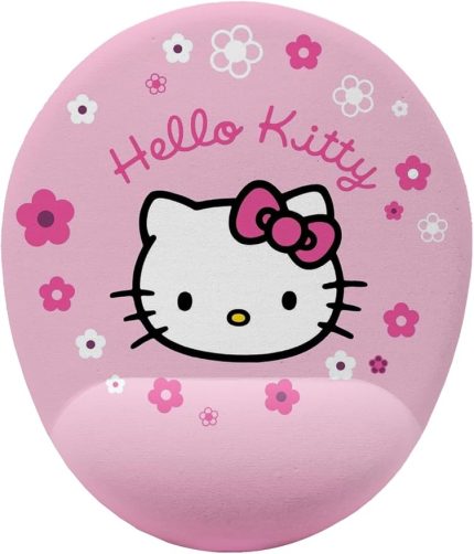 Kitty Desenli Bilek Destekli Mouse Pad