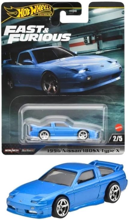 Wheels Fast-Furious Premium Araba 1996 NISSAN 180SX TYPE X HNW46-HVR62