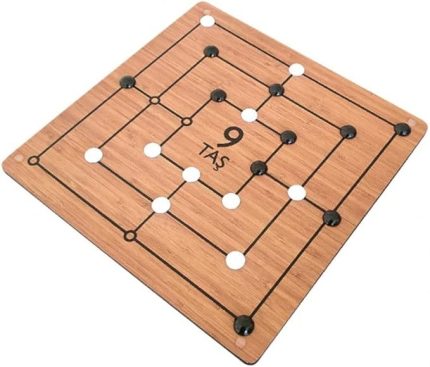 9 Taş - 3 Taş (Bir Kutuda 2 Oyun)