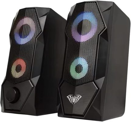 N-301 10W Masaüstü RGB Gaming Oyuncu PC 1+1 Speaker Hoparlör