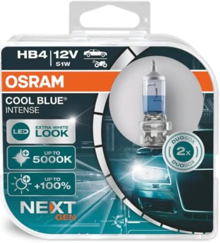 9006 Hb4 Cool Blue Intense Next Gen 5000k Beyaz Işık (TAKIM-2 ADET)