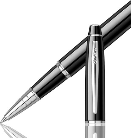 Noble 35 Roller Kalem Siyah Krom