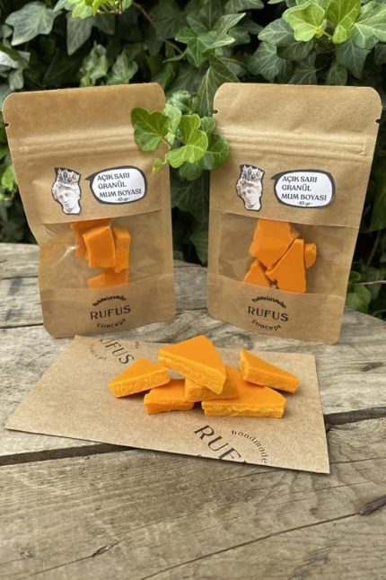 Concept Açık Sarı Granül Mum Boyası (10 gr)