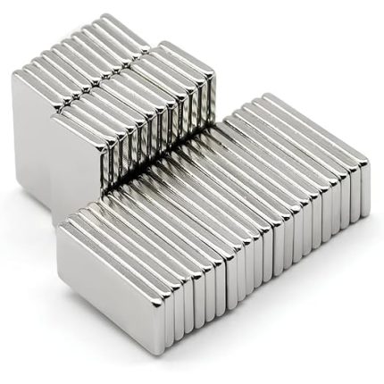 Magneteksan Neodyum Mıknatıs Dikdörtgen 20x10x2 mm (5 Adet Set)