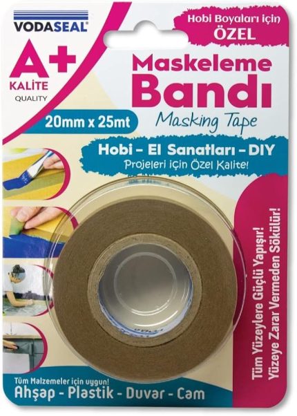 Maskeleme Bandı 20MMX25MT-A -Plus