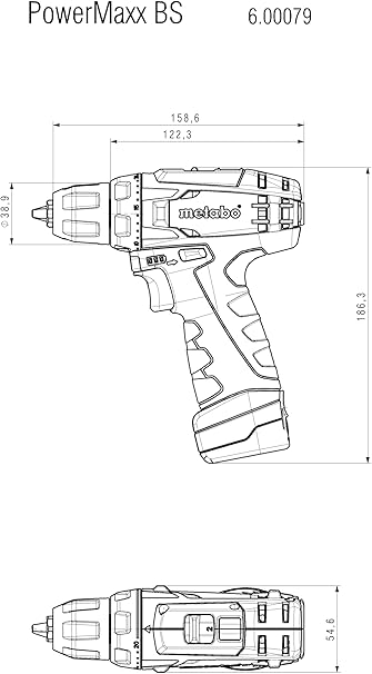Powermaxx Bs Akülü Matkap - Görsel 2