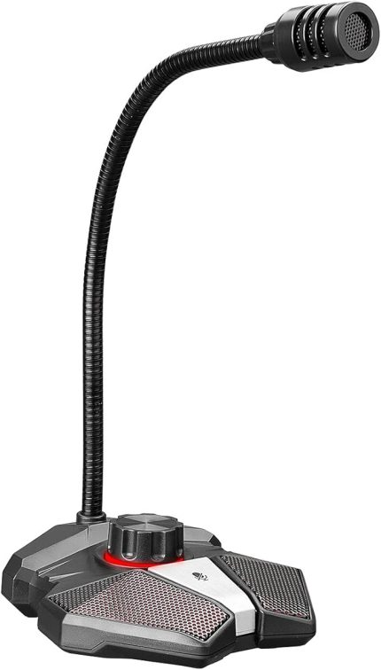 RMX-M8 TORNADO Gri USB Masaüstü Led Mikrofon