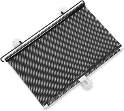 Otomatik Mekanızmalı 58x125cm Araç Ön Cam Güneşlik Araç Karavan Ofis Güneşlik Perdesi Geri Çekilebilir Oto Ön Cam Güneşlik Branda