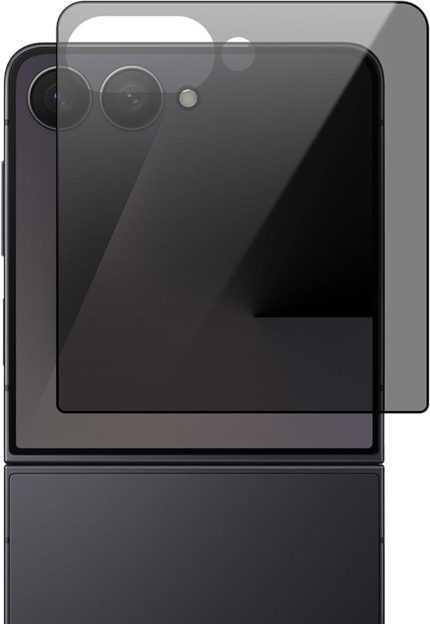 Samsung Galaxy Z Flip 7 İle Uyumlu Hayalet Gizlilik Filtreli Ekran Koruma 0.33mm İncelik Privacy Cam Hayalet 5D Gizlilik Filtreli Galaxy Z Flip 7 ile uyumlu Ekran Koruyucu
