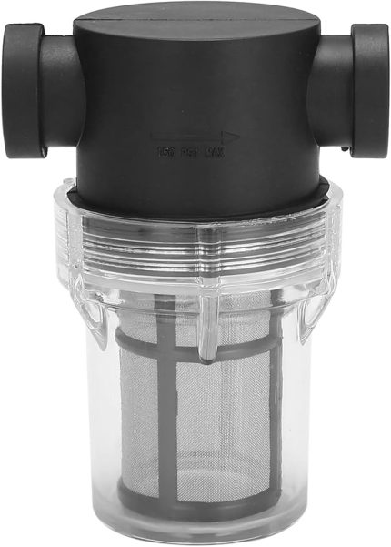 Online Süzgeç Bahçe Gölet Su Pompası Filtresi Boru Filtresi Sulama Akışı