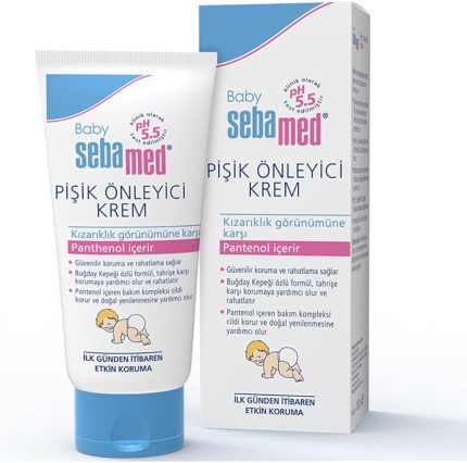 Baby pH 5.5 Yoğun Nemlendirici Etkili Pantenol İçerikli Koruyucu Bebek Pişik Önleyici Krem 100 ml