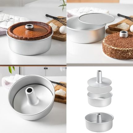 15974 Kek Kalıbı Turta Kalıbı Yuvarlak Kek Kalıbı Alüminyum Kek Kalıbı 22 x 8 cm