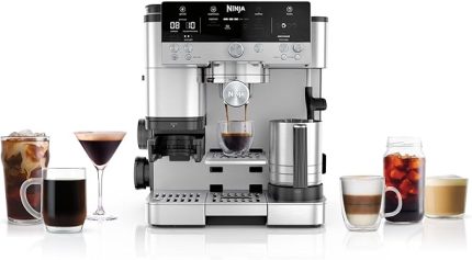 Luxe Café Premier Espresso Makinesi, 3in1 Arada, Espresso, Soğuk Demleme, Filtre Kahve, Barista Assist Teknolojisi, 4 Köpük Ayarı, Bitki Bazlı Süt Köpürtme, Soğuk Köpük Ayarı