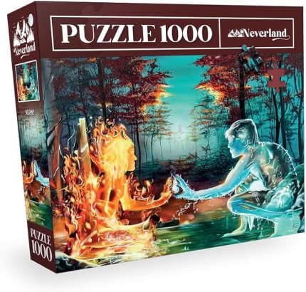 1000 Parça Puzzle - FIRE AND WATER (ATEŞ VE SU)