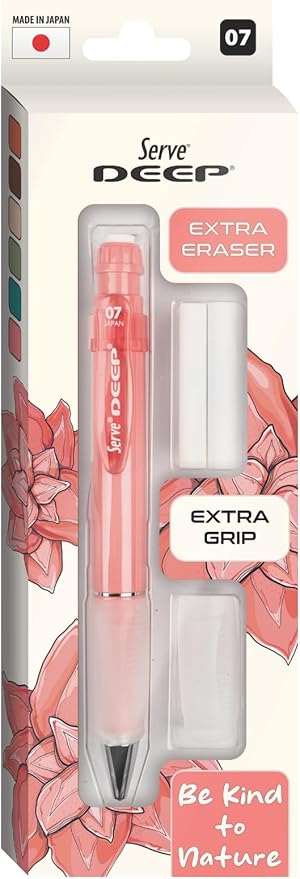 DEEP KLM & GRIP & SILGI YEDEKLI SET 07MM MERCAN