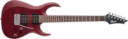 X100 Open Pore Black Cherry Elektro Gitar