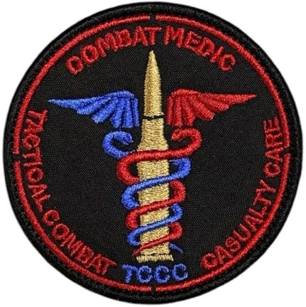 Combat Medic Nakış Patch Peç - 7 cm