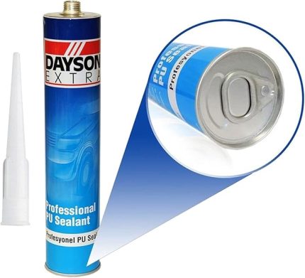 Dayson Poliüretan Pu Mastik Beyaz Genel Amaçlı Silikon 280 ML