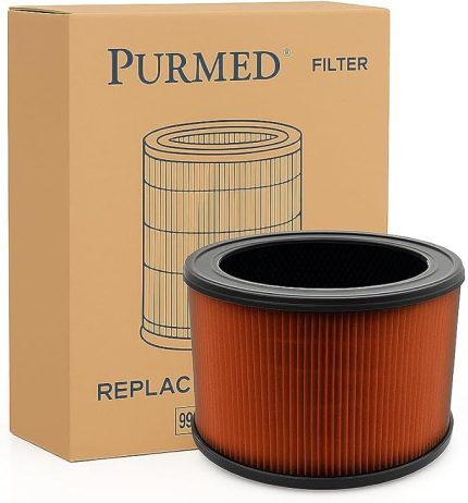 Winix Filtre (O) ZERO COMPACT Hava Temizleyici Uyumlu Hepa + Karbon Filtre (TURUNCU)