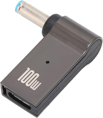Dizüstü Bilgisayar için 100W PD Şarj Dönüştürücü Hızlı Şarj Adaptörü, USB C Dişi Dizüstü Şarj Adaptörü 4.5 Mm X 3.0 Mm Kadın Tip C