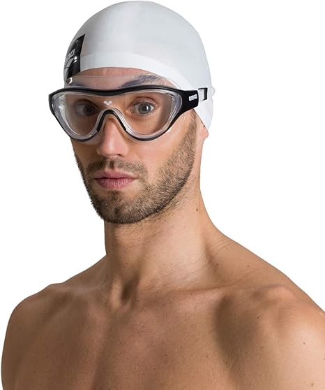 The One Mask Anti-Fog Schwimmmaske für Erwachsene, Schwimmmaske mit Großen Gläsern, UV-Schutz, Selbstjustierender Nasensteg, Orbit-Proof Dichtungen - Görsel 5