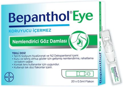 Nemlendirici Göz Damlası Tekli Doz 20x0.5ml