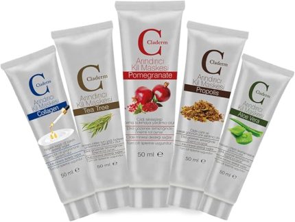 5'li 50ml. (Aloe,Tea Tree,Nar,Propolis,Collagen) Set