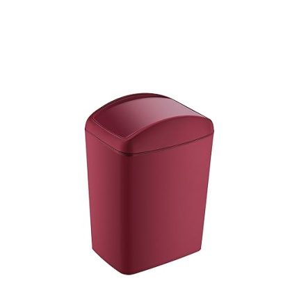 Soft Çöp Kutusu Döner Kapak 5 LT CARMEN KIRMIZI
