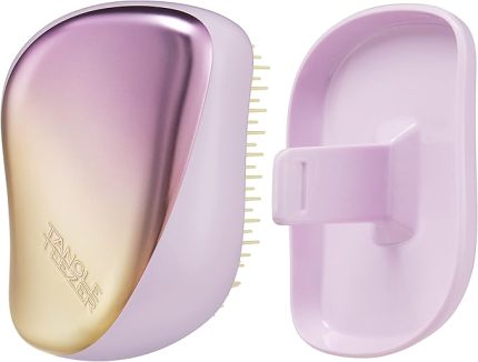 Teezer Compact Styler Lilac/Yellow Chrome - Saç Fırçası
