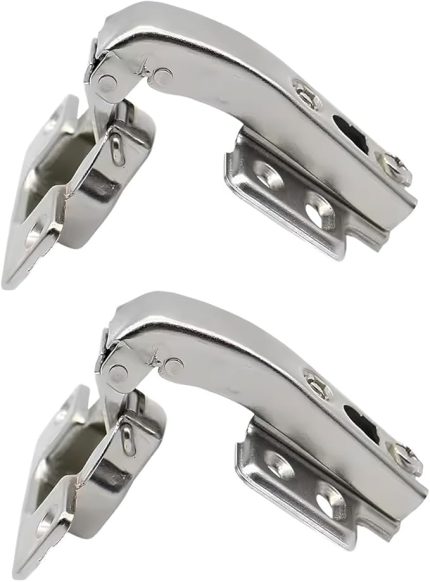 Dolap Kapak Tas Menteşe 90° Derece Açılı Frensiz Kör Dolap Köşe Menteşesi 2 Adet