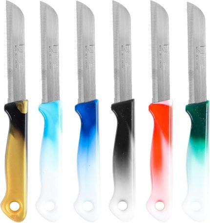 Renk Geçişli Meyve Bıçağı, 6'lı Meyve Bıçağı