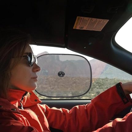 Yan Cam Perdesi, Araba Ön Cam Perdesi, Otomobil Yan Cam Güneşliği, Oto Güneşlik Perde 2 Adet