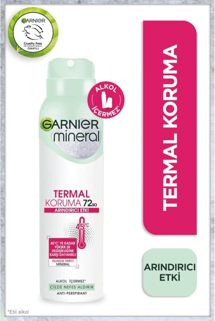 Mineral Termal Koruma Sprey Deodorant