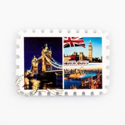 Londra Temalı Pul Magnet