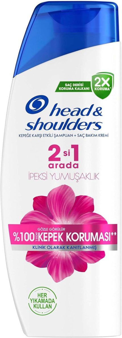 & Shoulders İpeksi Yumuşaklık 2'si 1 Arada Kepek Karşıtı 330ML Şampuan