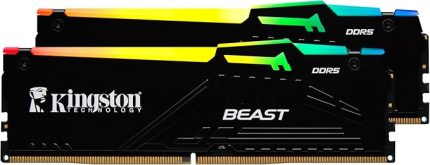 Beast 64GB DDR5 6400 MT/s CL32 DIMM Masaüstü Ram - KF564C32BBEAK2/64TR