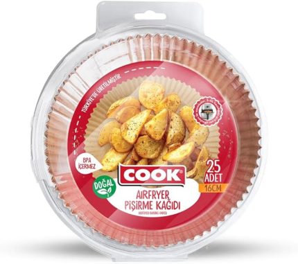 Airfryer Pişirme Kağıdı Standart 16 CM x 25 Adet